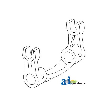 A & I Products Fork, Clutch Release 6" x4" x2" A-398342R2